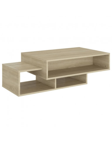 Tavolino da Salotto Rovere Sonoma 105x55x32 cm in Truciolato