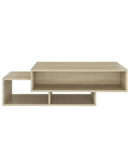 Tavolino da Salotto Rovere Sonoma 105x55x32 cm in Truciolato