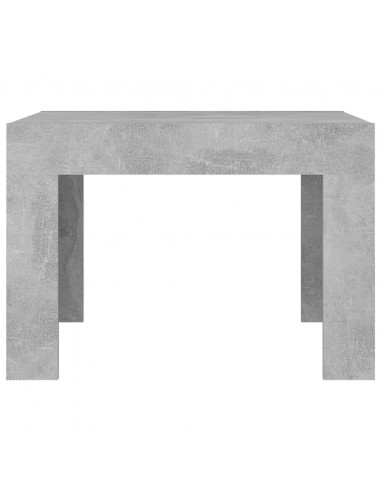 Tavolino da Salotto Grigio Cemento 50x50x35 cm in Truciolato