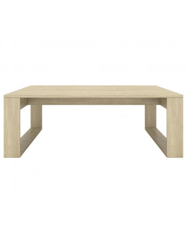 Tavolino Salotto Rovere Sonoma 100x100x35cm Truciolato