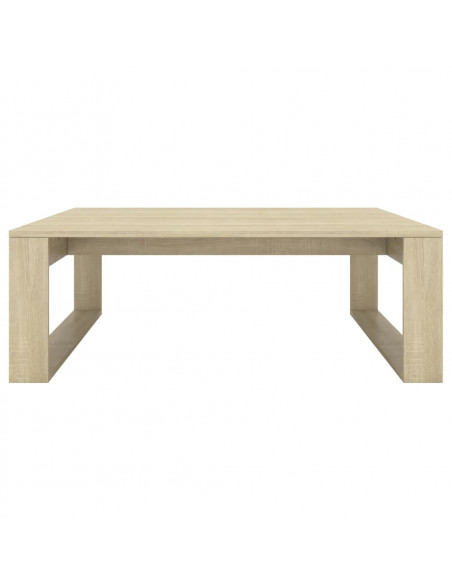 Tavolino Salotto Rovere Sonoma 100x100x35cm Truciolato