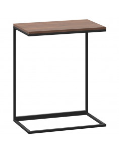 Tavolino da Salotto Nero 55x35x66 cm in Legno Multistrato 2