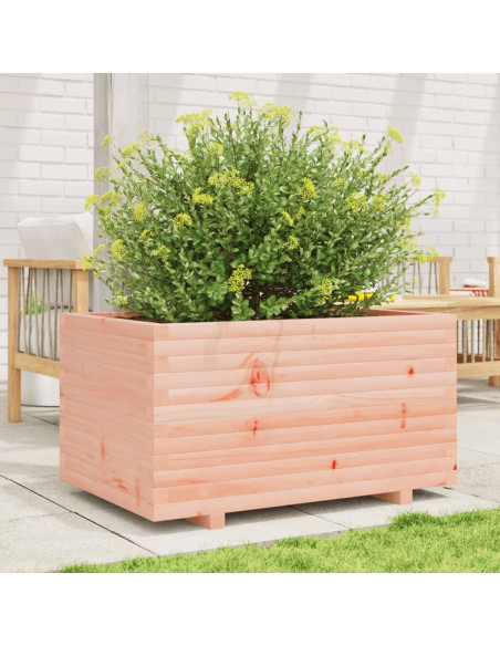 Fioriera da Giardino 90x60x49,5 cm in Legno Massello di Douglas