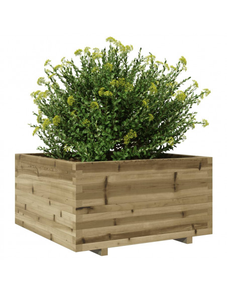 Fioriera da Giardino 90x90x49,5 cm in Legno di Pino Impregnato