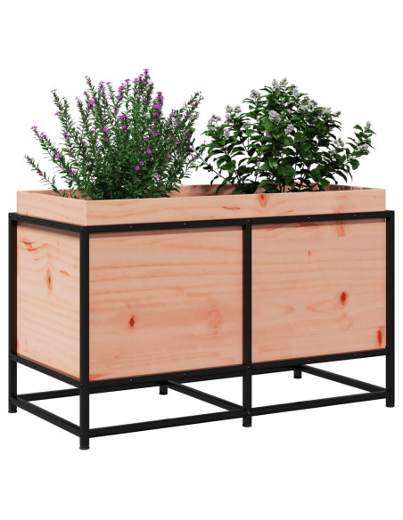 Fioriera da Giardino 80x40x50 cm in Legno Massello di Douglas