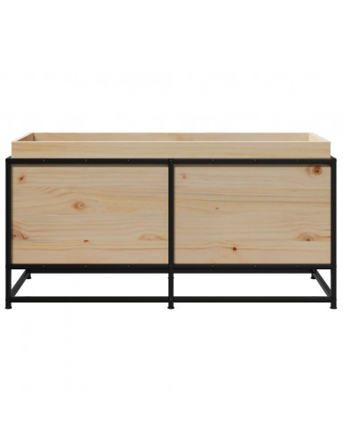 Fioriera da Giardino 100x40x50 cm in Legno Massello di Pino