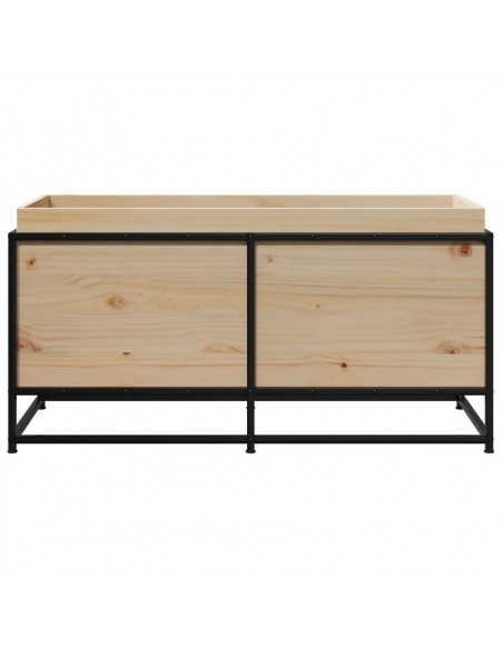 Fioriera da Giardino 100x40x50 cm in Legno Massello di Pino