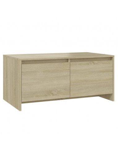 Tavolino da Salotto Rovere Sonoma 90x50x41,5 cm in Truciolato