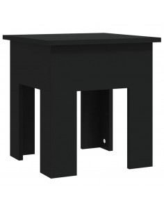Tavolino da Salotto Nero 40x40x42 cm in Truciolato 2