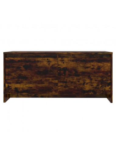 Tavolino da Salotto Rovere Fumo 90x50x41,5 cm in Truciolato