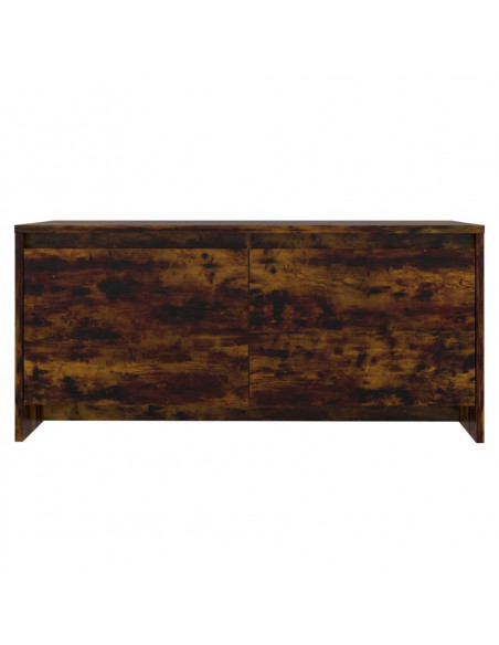 Tavolino da Salotto Rovere Fumo 90x50x41,5 cm in Truciolato