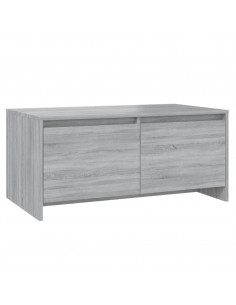 Tavolino da Salotto Grigio Sonoma 90x50x41,5 cm in Truciolato 2