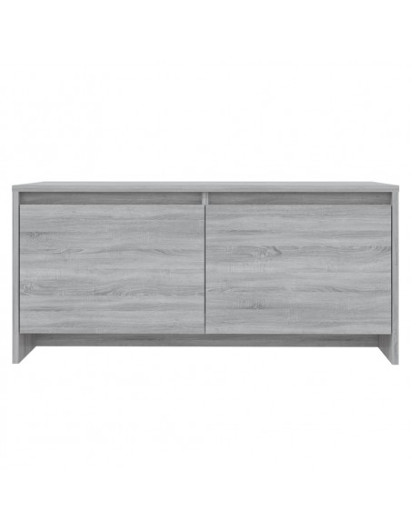 Tavolino da Salotto Grigio Sonoma 90x50x41,5 cm in Truciolato