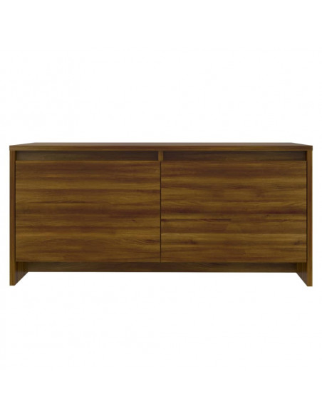 Tavolino da Salotto Rovere Marrone 90x50x41,5 cm in Truciolato