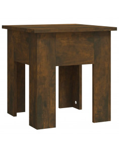Tavolino da Salotto Rovere Fumo 40x40x42 cm in Truciolato 2