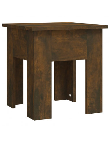 Tavolino da Salotto Rovere Fumo 40x40x42 cm in Truciolato