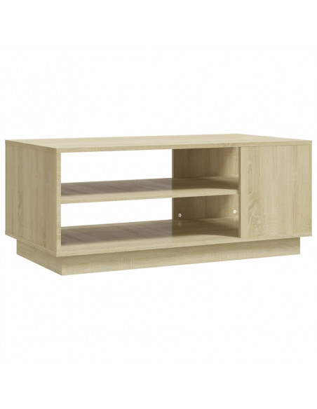 Tavolino da Salotto Rovere Sonoma 102x55x43 cm in Truciolato