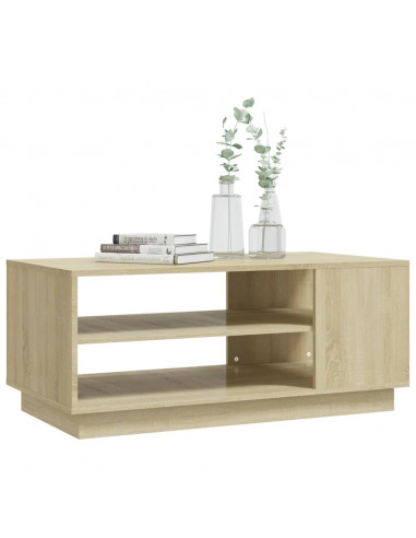 Tavolino da Salotto Rovere Sonoma 102x55x43 cm in Truciolato