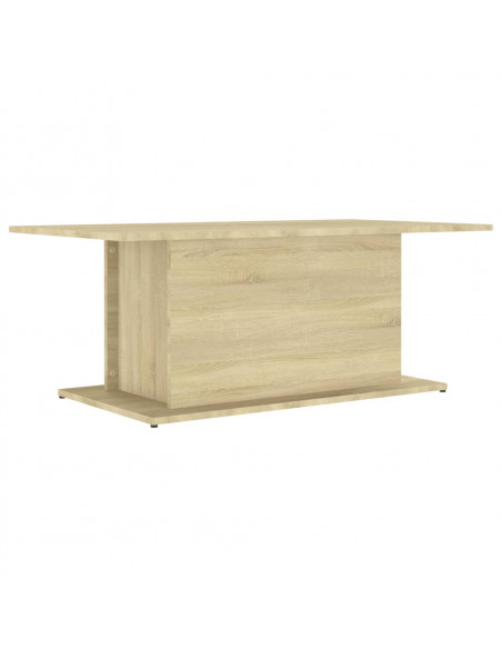 Tavolino da Salotto Rovere Sonoma 102x55,5x40 cm in Truciolato