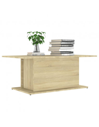 Tavolino da Salotto Rovere Sonoma 102x55,5x40 cm in Truciolato