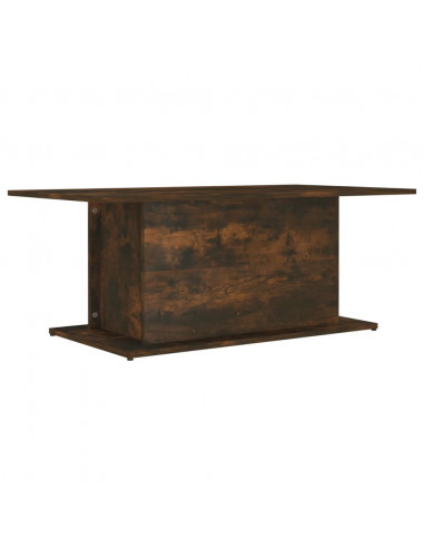 Tavolino da Salotto Rovere Fumo 102x55,5x40 cm in Truciolato