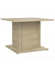 Tavolino da Salotto Rovere Sonoma 55,5x55,5x40 cm in Truciolato 2