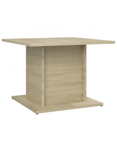 Tavolino da Salotto Rovere Sonoma 55,5x55,5x40 cm in Truciolato