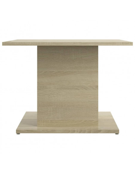 Tavolino da Salotto Rovere Sonoma 55,5x55,5x40 cm in Truciolato