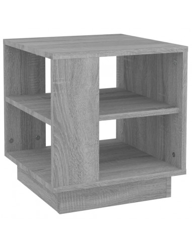 Tavolino da Salotto Grigio Sonoma 40x40x43 cm Legno Multistrato
