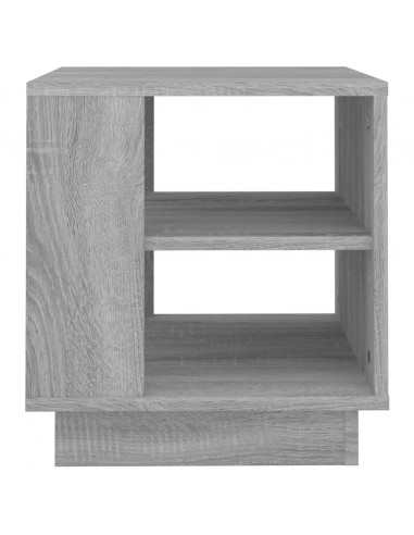 Tavolino da Salotto Grigio Sonoma 40x40x43 cm Legno Multistrato