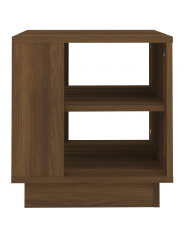 Tavolino da Salotto Rovere Marrone 40x40x43cm Legno Multistrato