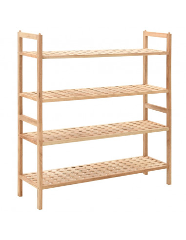 Scarpiera in Legno Massello di Noce 69x26x81 cm