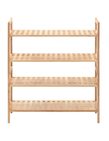 Scarpiera in Legno Massello di Noce 69x26x81 cm