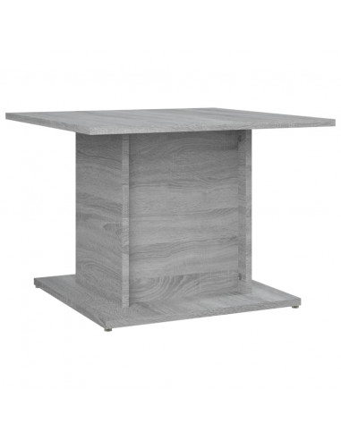 Tavolino da Salotto Grigio Sonoma 55,5x55,5x40 cm in Truciolato