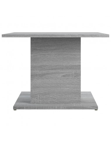 Tavolino da Salotto Grigio Sonoma 55,5x55,5x40 cm in Truciolato