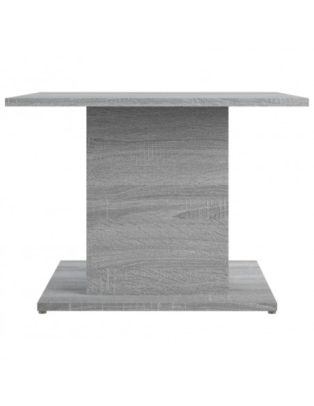 Tavolino da Salotto Grigio Sonoma 55,5x55,5x40 cm in Truciolato