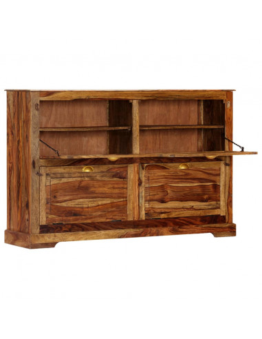 Scarpiera 140x35x90 cm in Legno Massello di Sheesham