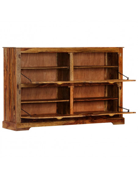 Scarpiera 140x35x90 cm in Legno Massello di Sheesham