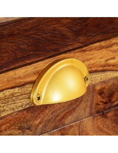 Scarpiera 140x35x90 cm in Legno Massello di Sheesham