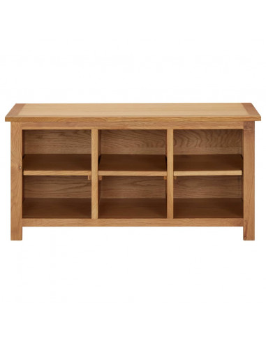 Scarpiera 90x37x45 cm in Legno Massello di Rovere