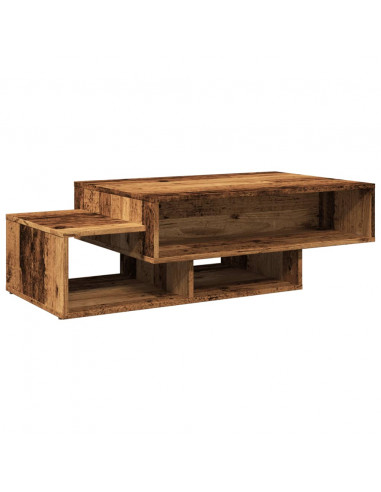 Tavolino da Salotto Legno Antico 105x55x32cm in Truciolato