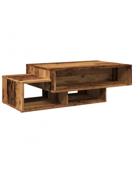 Tavolino da Salotto Legno Antico 105x55x32cm in Truciolato