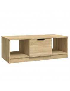 Tavolino da Salotto Rovere Sonoma 102x50x36cm Legno Multistrato 2