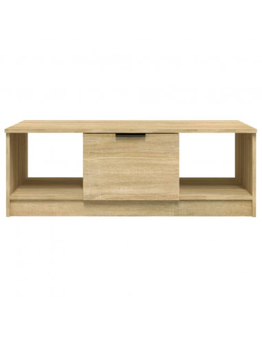 Tavolino da Salotto Rovere Sonoma 102x50x36cm Legno Multistrato