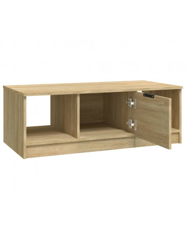 Tavolino da Salotto Rovere Sonoma 102x50x36cm Legno Multistrato