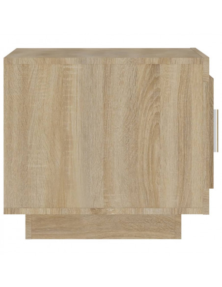 Tavolino da Salotto Rovere Sonoma 51x50x45cm Legno Multistrato