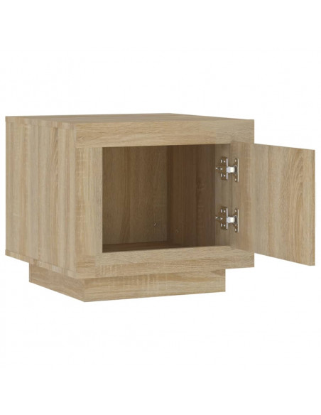 Tavolino da Salotto Rovere Sonoma 51x50x45cm Legno Multistrato