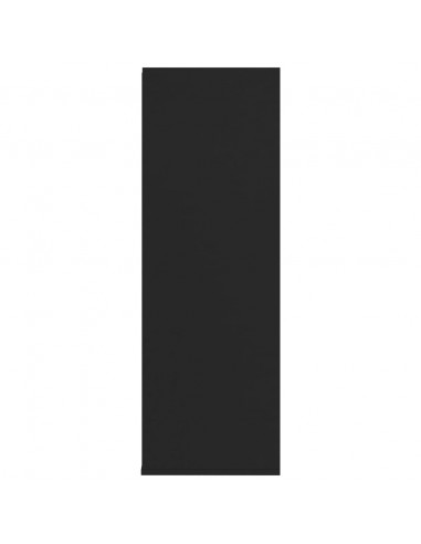 Scarpiera Nera 54x34x100,5 cm in Legno Multistrato