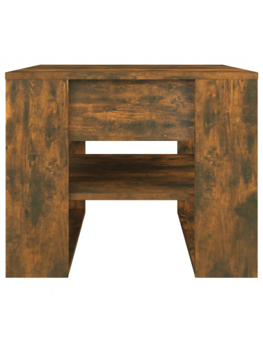 Tavolino da Salotto Rovere 55,5x55x45 cm Legno Multistrato