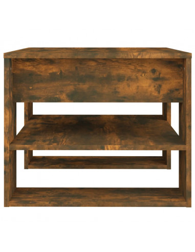 Tavolino da Salotto Rovere 55,5x55x45 cm Legno Multistrato